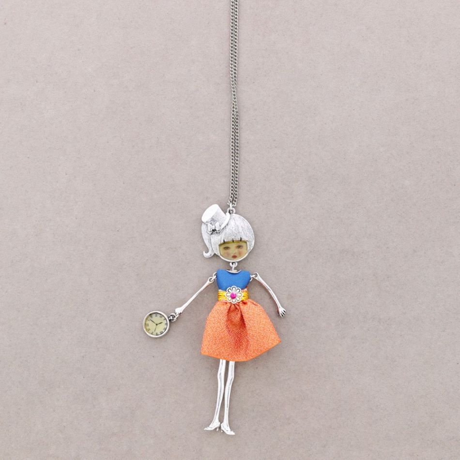 CARINA DOLL LONG NECKLACE
