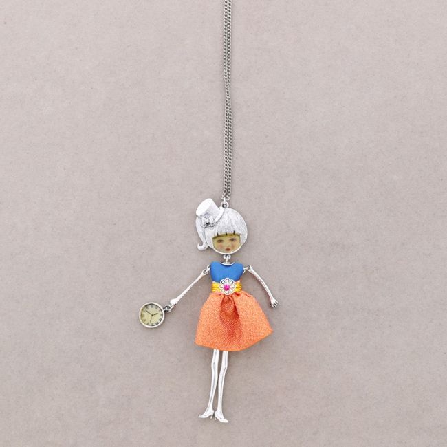 CARINA DOLL LONG NECKLACE