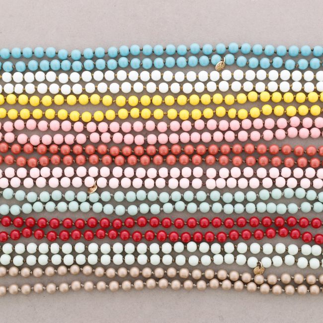 COLLAR LARGO BOLAS