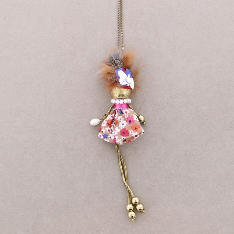 LONG PENDANT NECKLACE lady queen 2