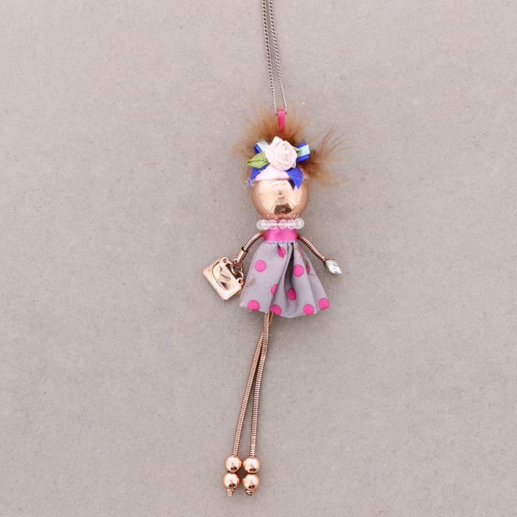 LONG PENDANT NECKLACE lady queen