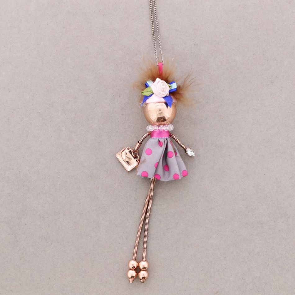LONG PENDANT NECKLACE lady queen