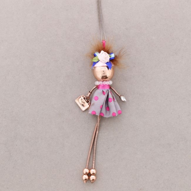 LONG PENDANT NECKLACE lady queen
