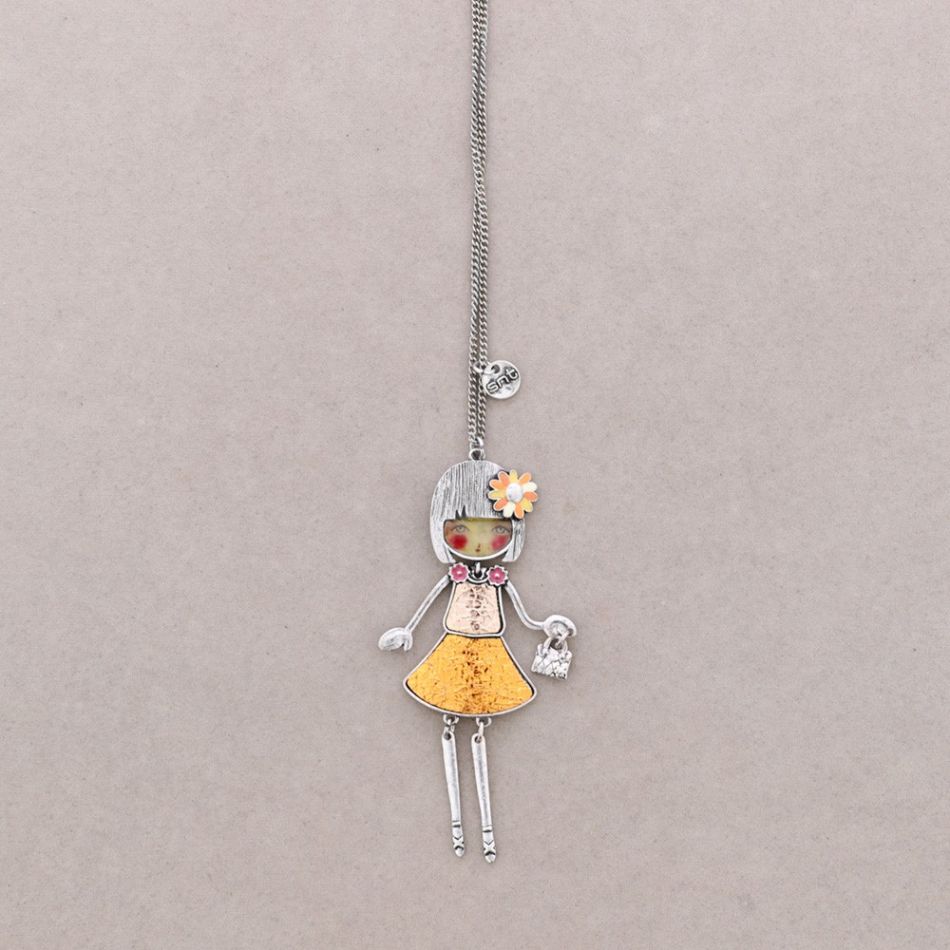 COLLAR LARGO COLG. BAILARINA