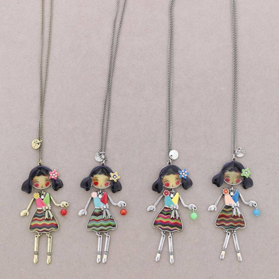COLLAR LARGO COLG. BAILARINA