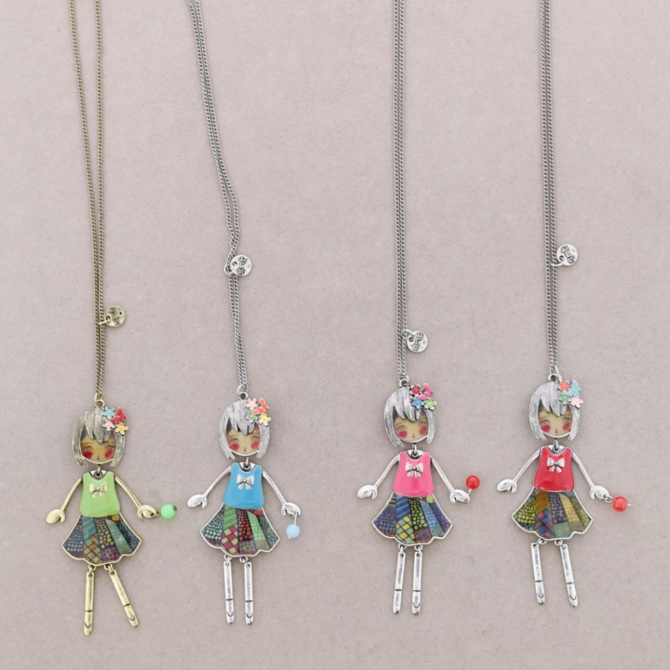 LONG DOLCE BAMBOLINA NECKLACE