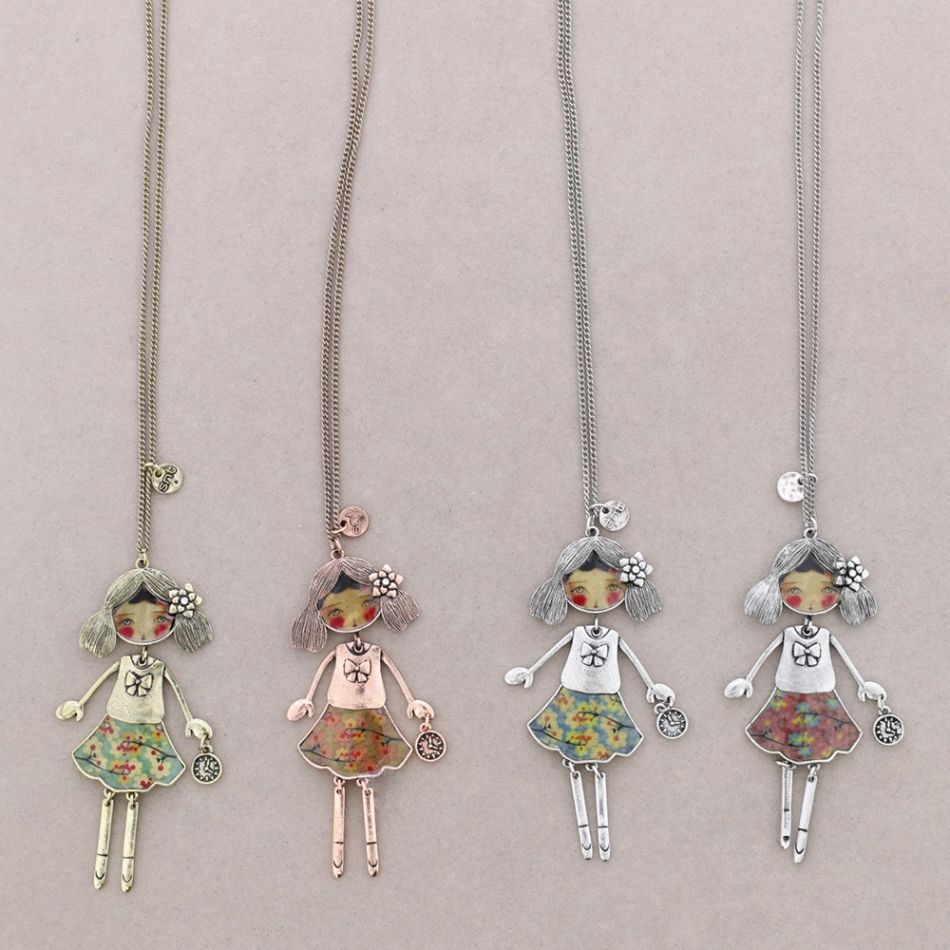 COLLAR LARGO COLG. BAILARINA