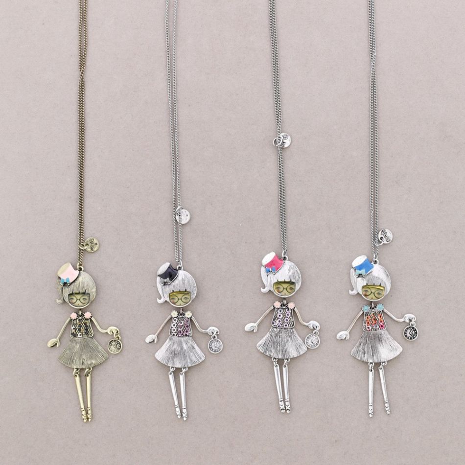 COLLAR LARGO COLG. BAILARINA
