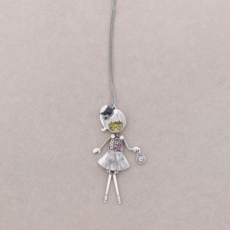 LONG PENDANT NECKLACE DANCER 2