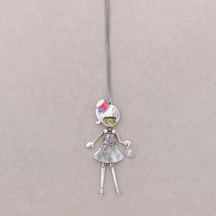 COLLAR LARGO COLG. BAILARINA