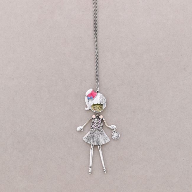 COLLAR LARGO COLG. BAILARINA