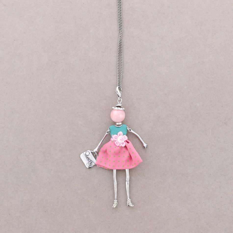 LONG PENDANT NECKLACE DOLL