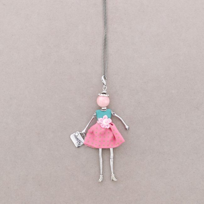LONG PENDANT NECKLACE DOLL