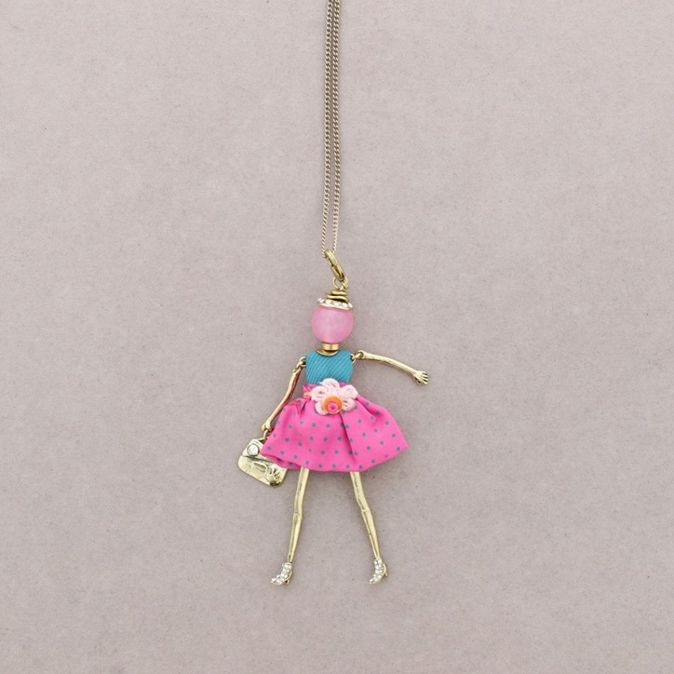 LONG PENDANT NECKLACE DOLL