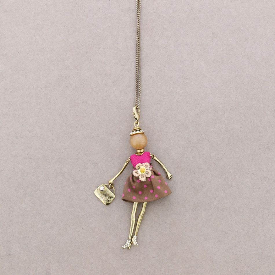 LONG PENDANT NECKLACE DOLL
