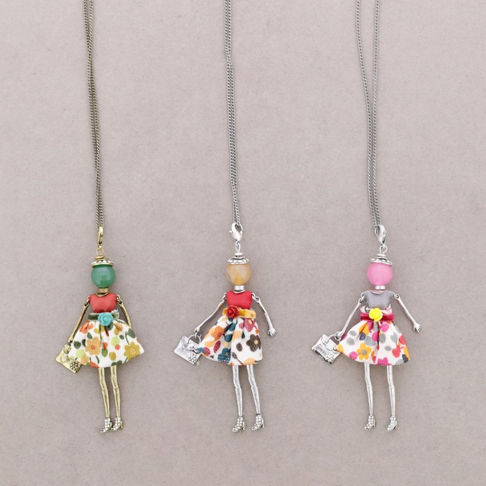 LONG NECKLACE DOLL HANGING