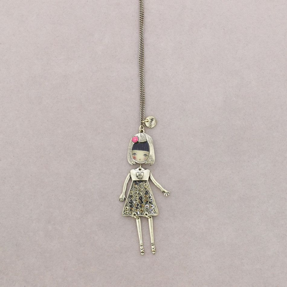 COLLAR LARGO COLG. BAILARINA