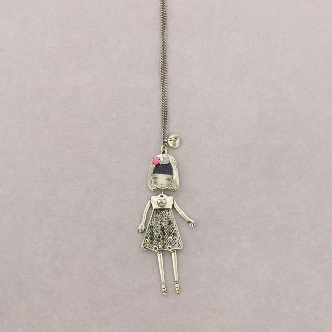 COLLAR LARGO COLG. BAILARINA