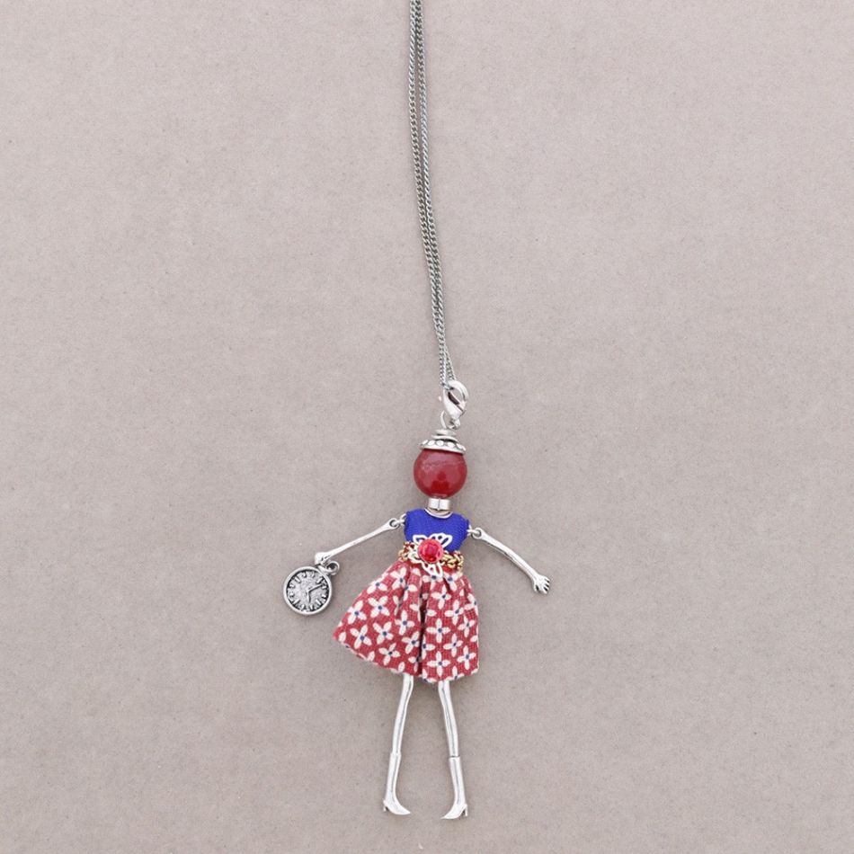 LONG PENDANT NECKLACE DOLL