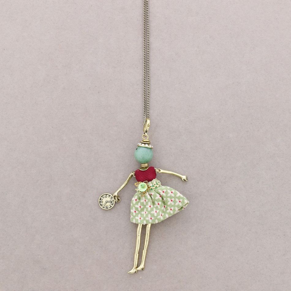 LONG PENDANT NECKLACE DOLL