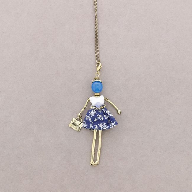 LONG PENDANT NECKLACE DOLL