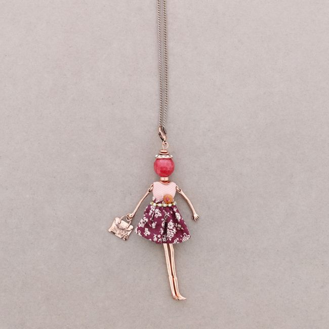 LONG PENDANT NECKLACE DOLL