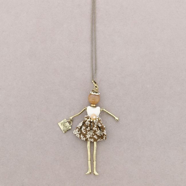 LONG PENDANT NECKLACE DOLL