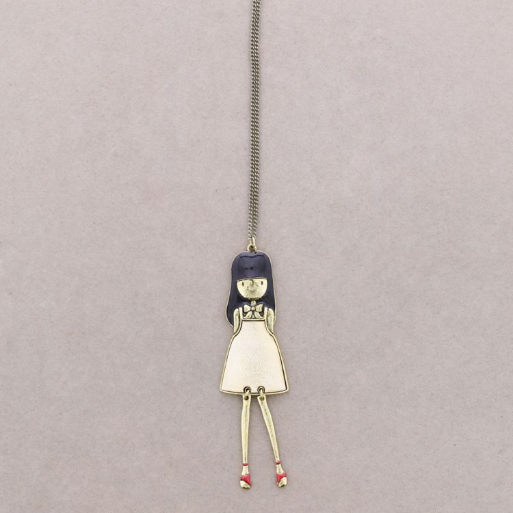 LONG PENDANT NECKLACE STYLISH DOLL 2