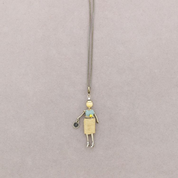 GARGANTILLA COLGANTE MUÑECA MINI