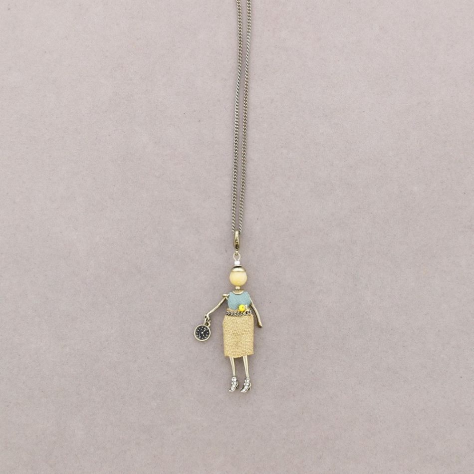 GARGANTILLA COLGANTE MUÑECA MINI