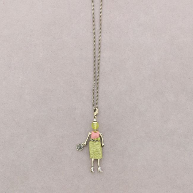 GARGANTILLA COLGANTE MUÑECA MINI