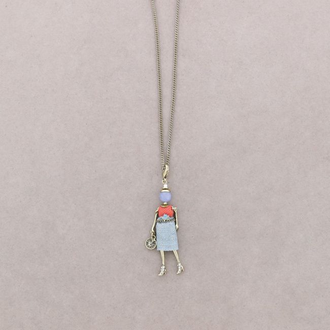 GARGANTILLA COLGANTE MUÑECA MINI