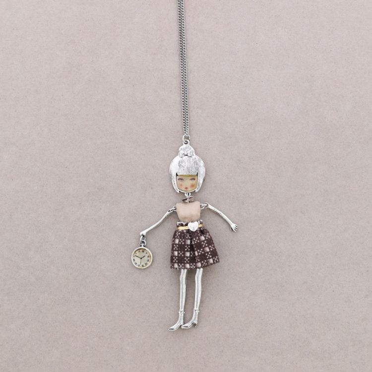 LONG PENDANT NECKLACE CARINE DOLL