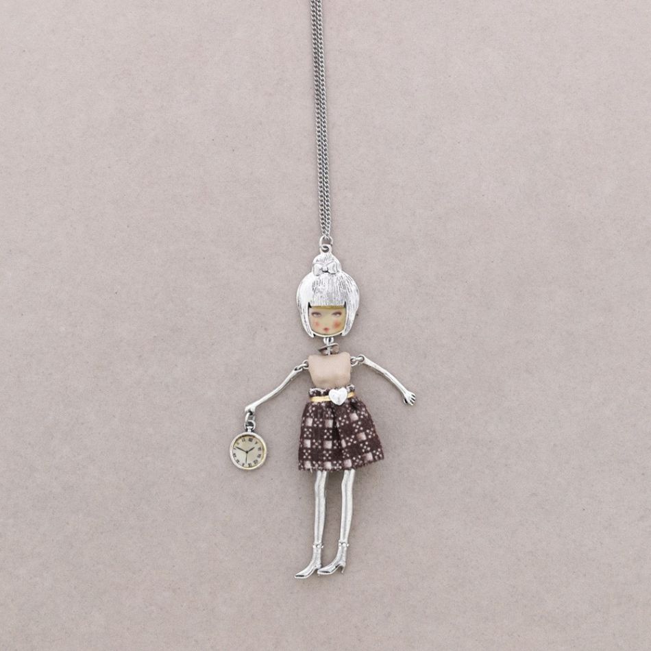 LONG PENDANT NECKLACE CARINE DOLL