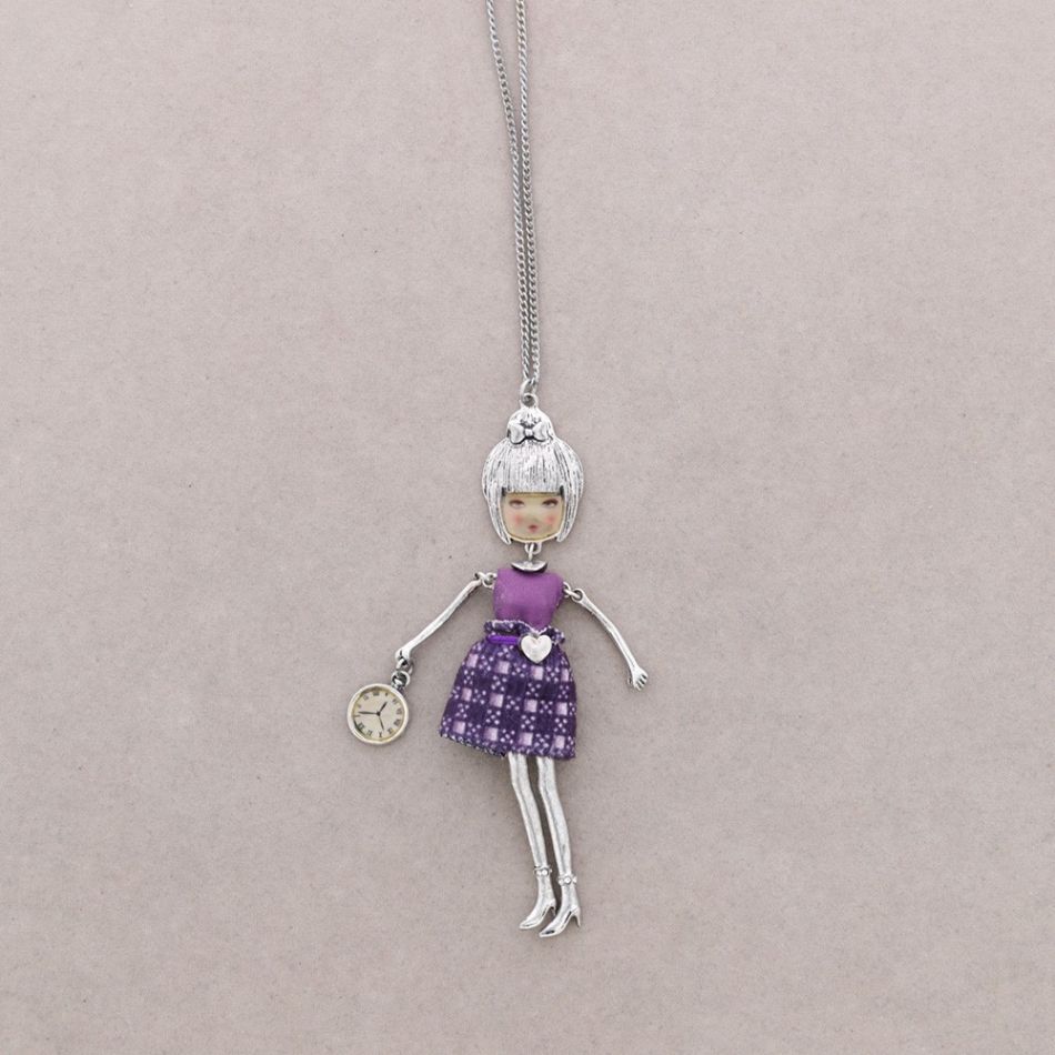 LONG PENDANT NECKLACE CARINE DOLL