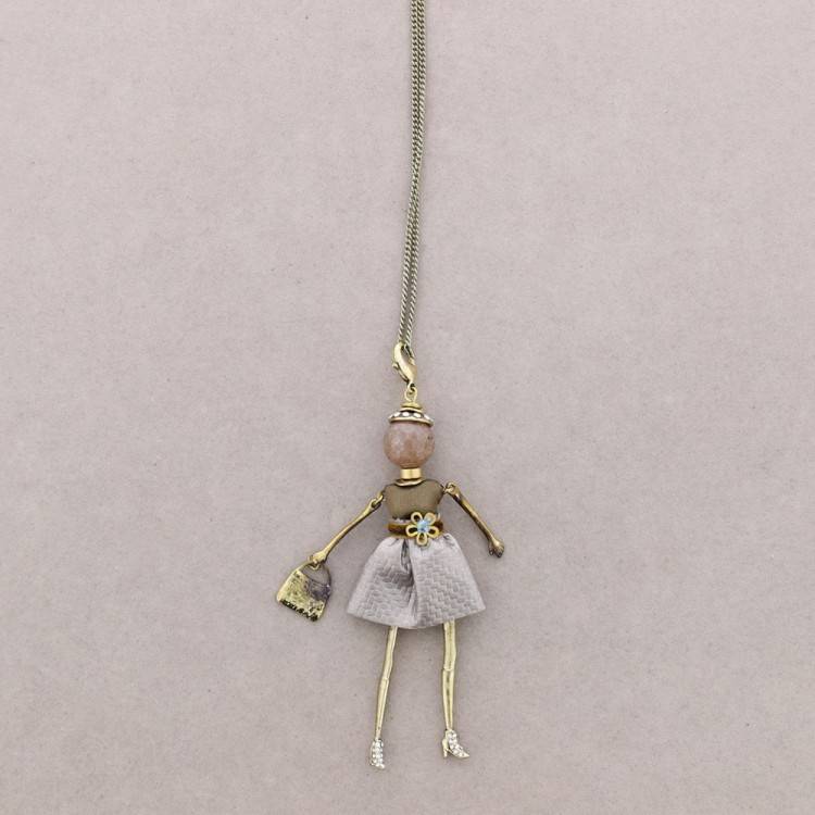 LONG PENDANT NECKLACE DOLL 2