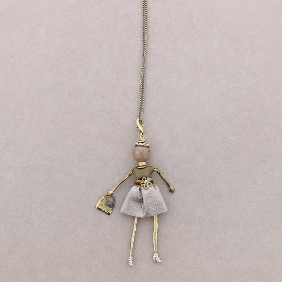 LONG PENDANT NECKLACE DOLL
