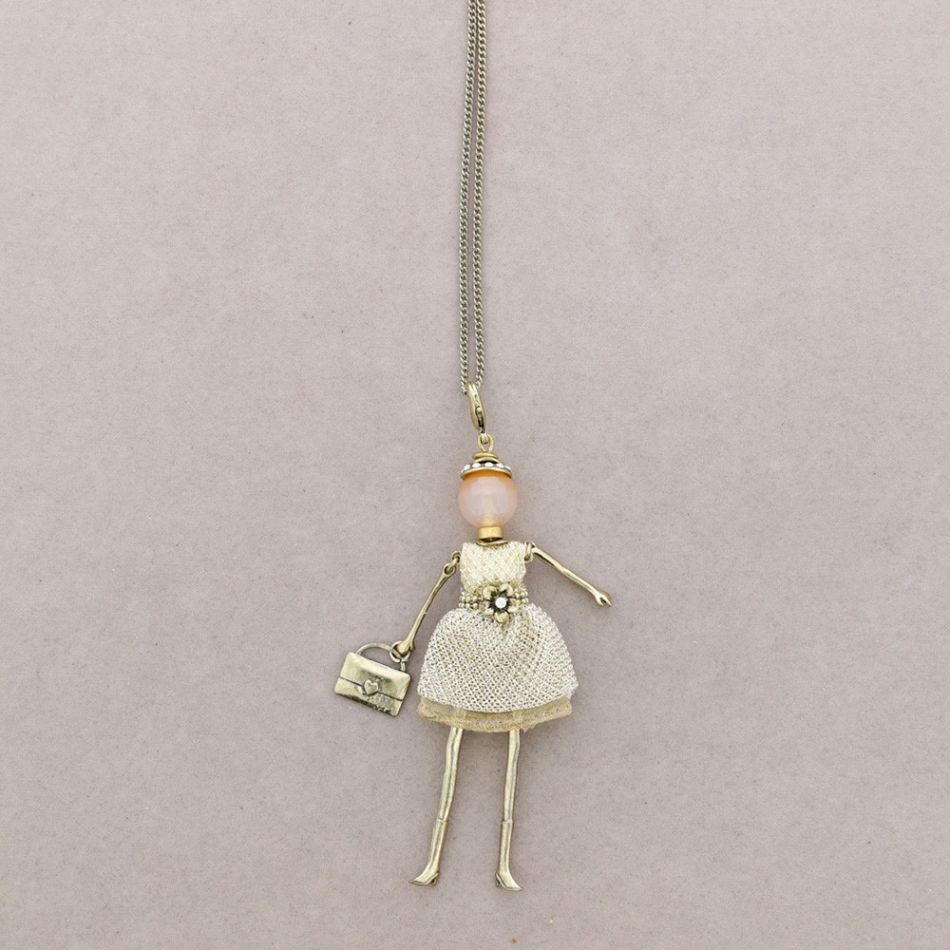 LONG PENDANT NECKLACE DOLL