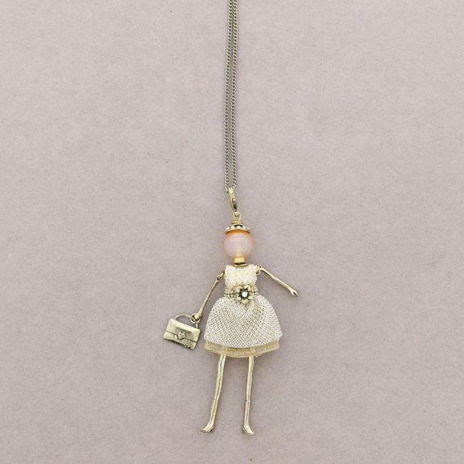 LONG PENDANT NECKLACE DOLL