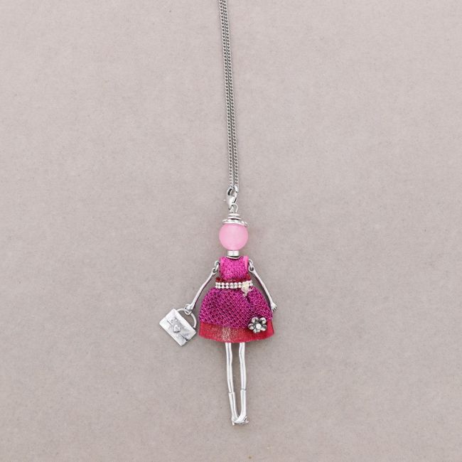 LONG PENDANT NECKLACE DOLL