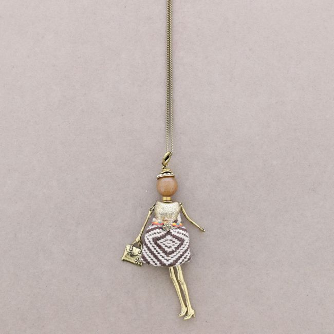 LONG PENDANT NECKLACE DOLL