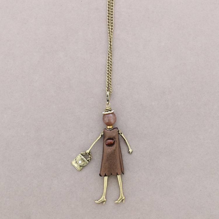 LONG PENDANT NECKLACE DOLL 2
