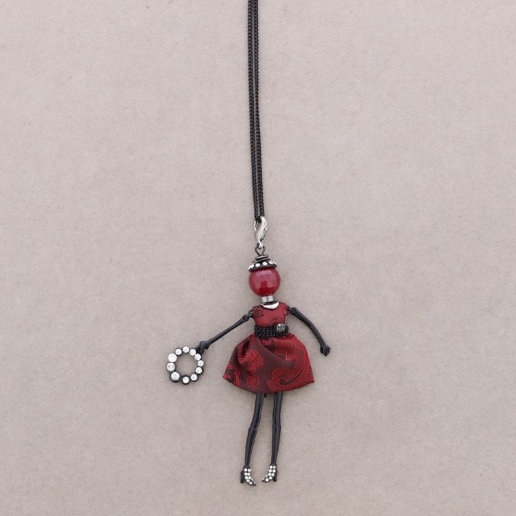 LONG PENDANT NECKLACE DOLL 2