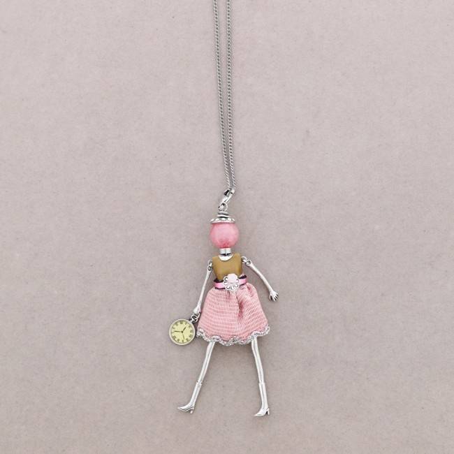LONG PENDANT NECKLACE DOLL