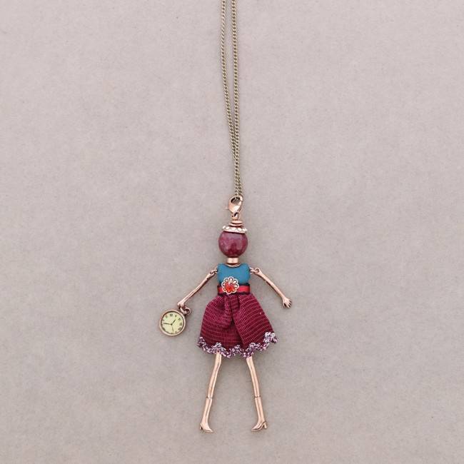LONG PENDANT NECKLACE DOLL