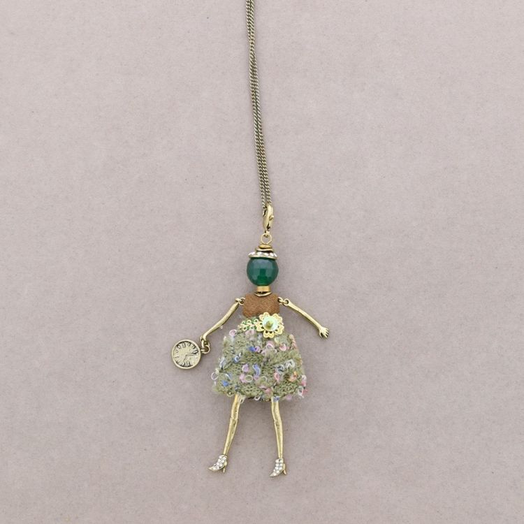 LONG PENDANT NECKLACE DOLL 2
