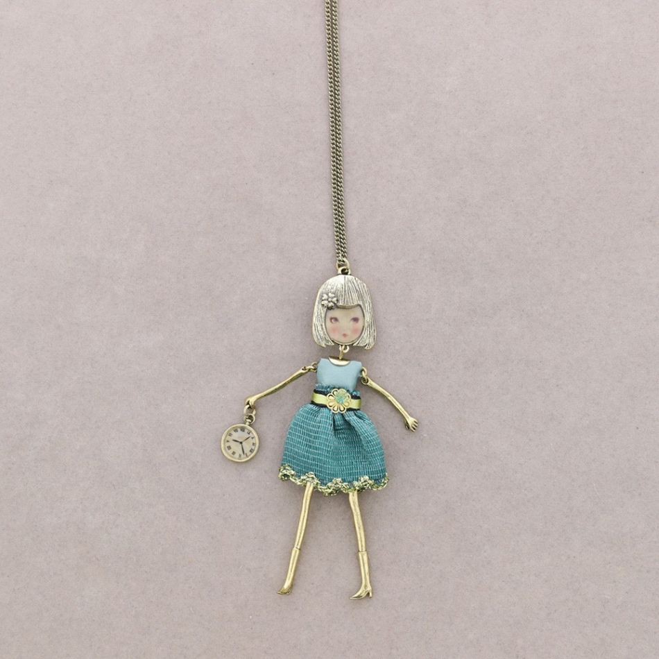 LONG PENDANT NECKLACE CARINE DOLL