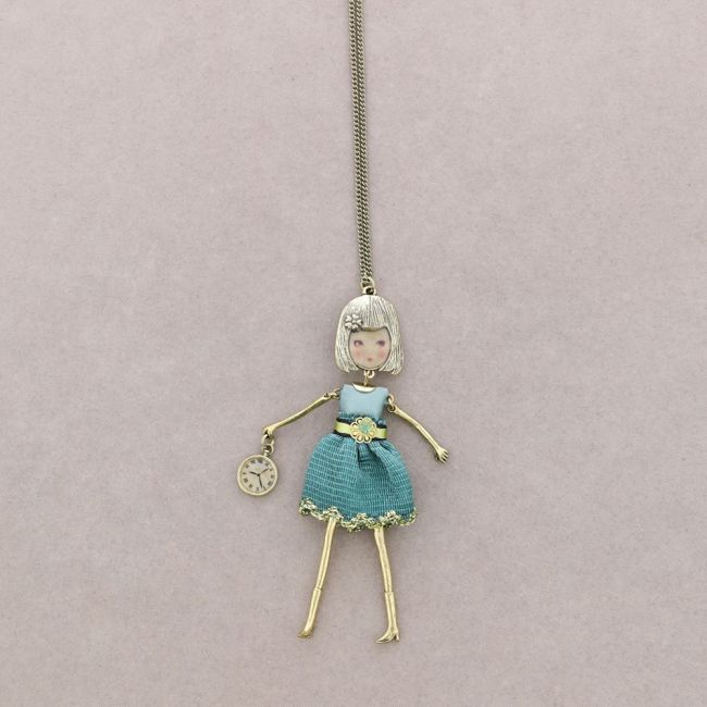 LONG PENDANT NECKLACE CARINE DOLL