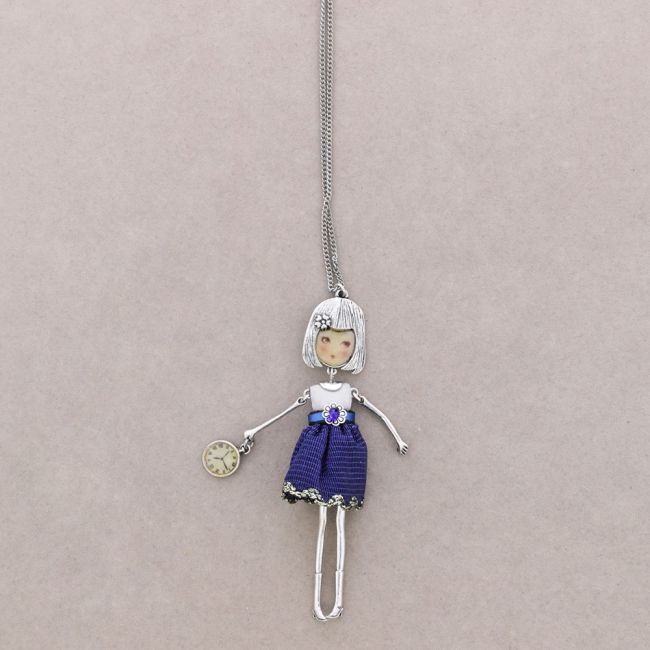 LONG PENDANT NECKLACE CARINE DOLL