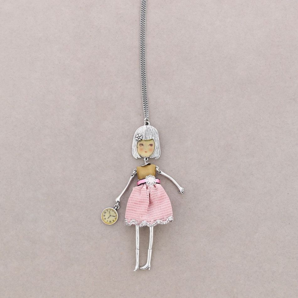 LONG PENDANT NECKLACE CARINE DOLL